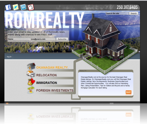 Romrealty Home Page